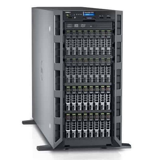 Dell PowerEdge T640 – 2x 12-Core 4116 2.1GHz/ 96GB RAM/ 8x 1.2TB SAS HDD
