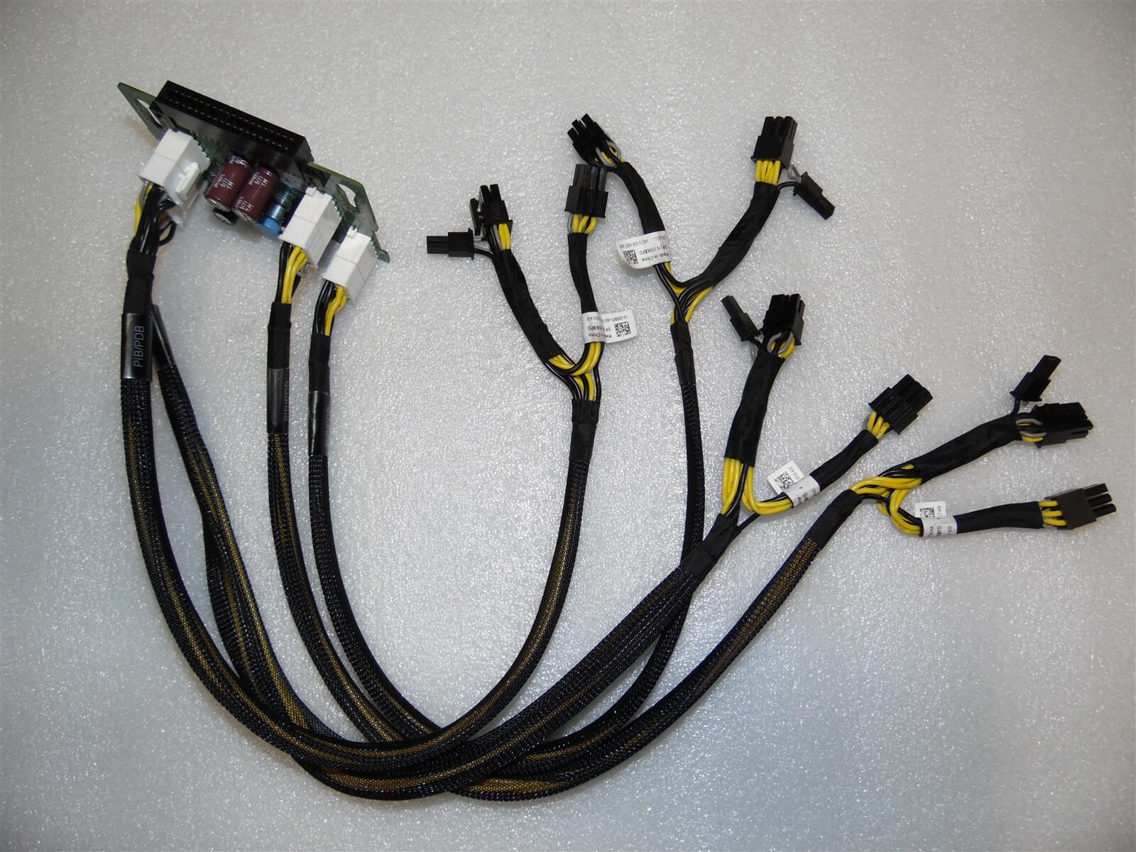 DELL POWEREDGE T640 SERVER GPU POWER EXPANSION BOARD WITH 4 CABLES X7C1K DRXPD