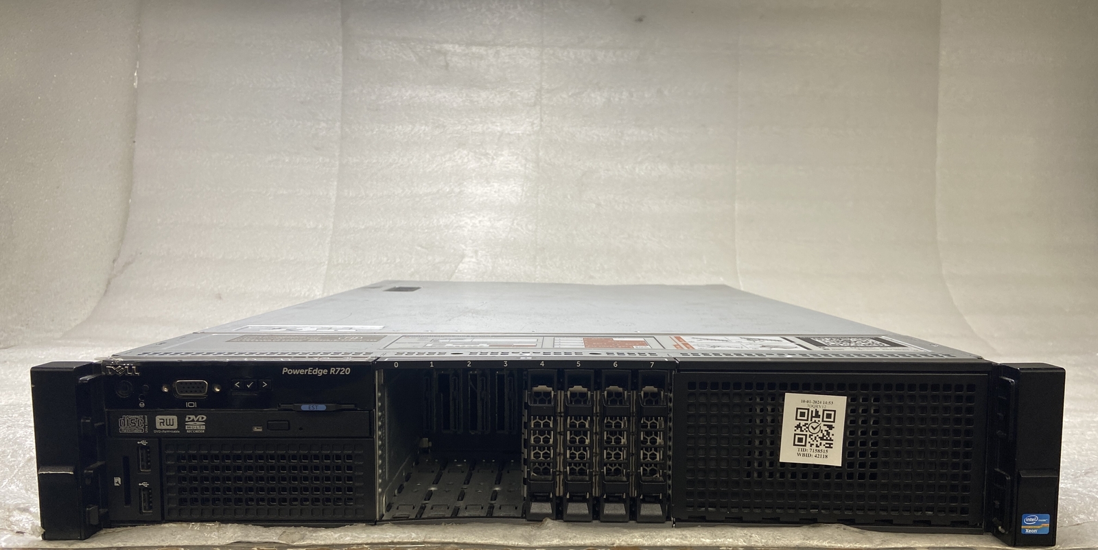 Dell PowerEdge R720 2x Intel Xeon E5-2630 v2 2.6GHz 64GB RAM NO HDD