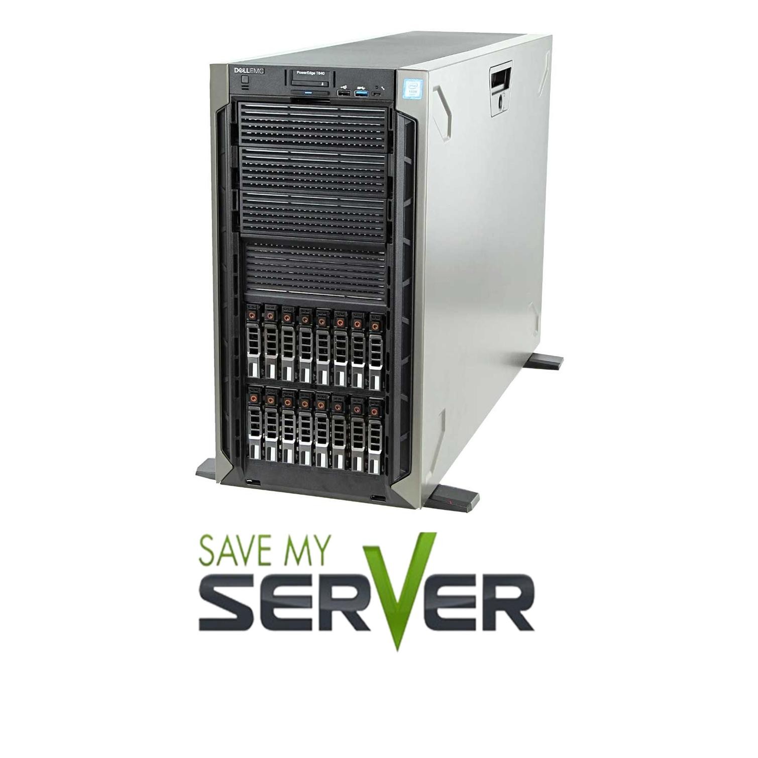 Dell PowerEdge T640|2x Gold 6148 -20 Core|H740p|Choose|RAM/ Drive