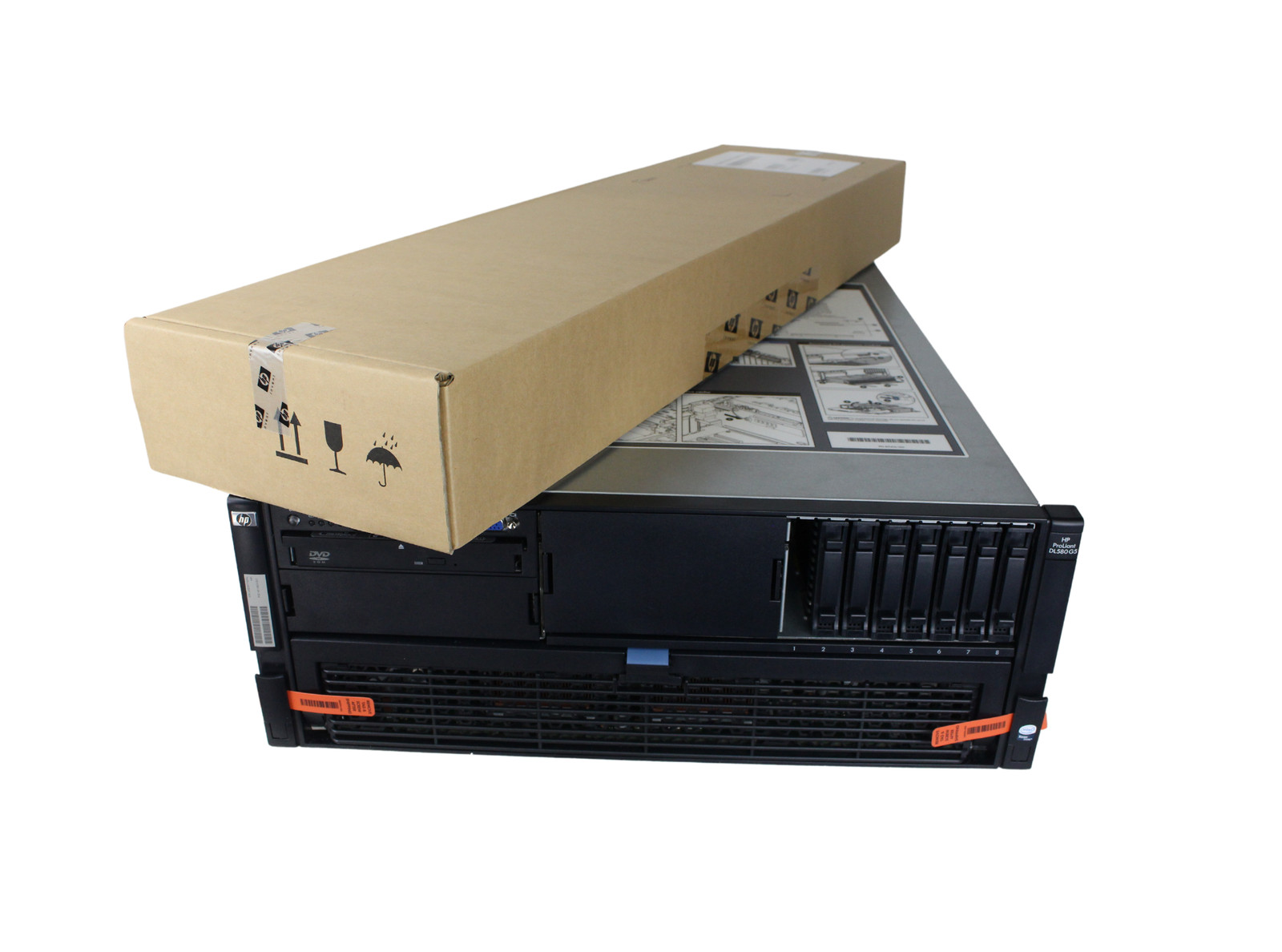 HP 451993-001 DL580 G5 8GB 449415-001 449414-001 1xRail 4x Power