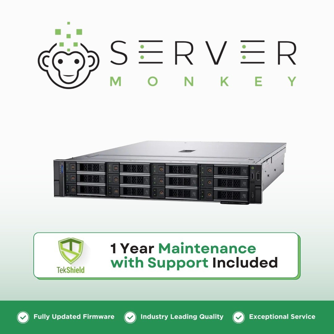 Dell PowerEdge R750xs Server | 2x Silver 4310 2.1GHz | 256GB | 4x HDD Trays
