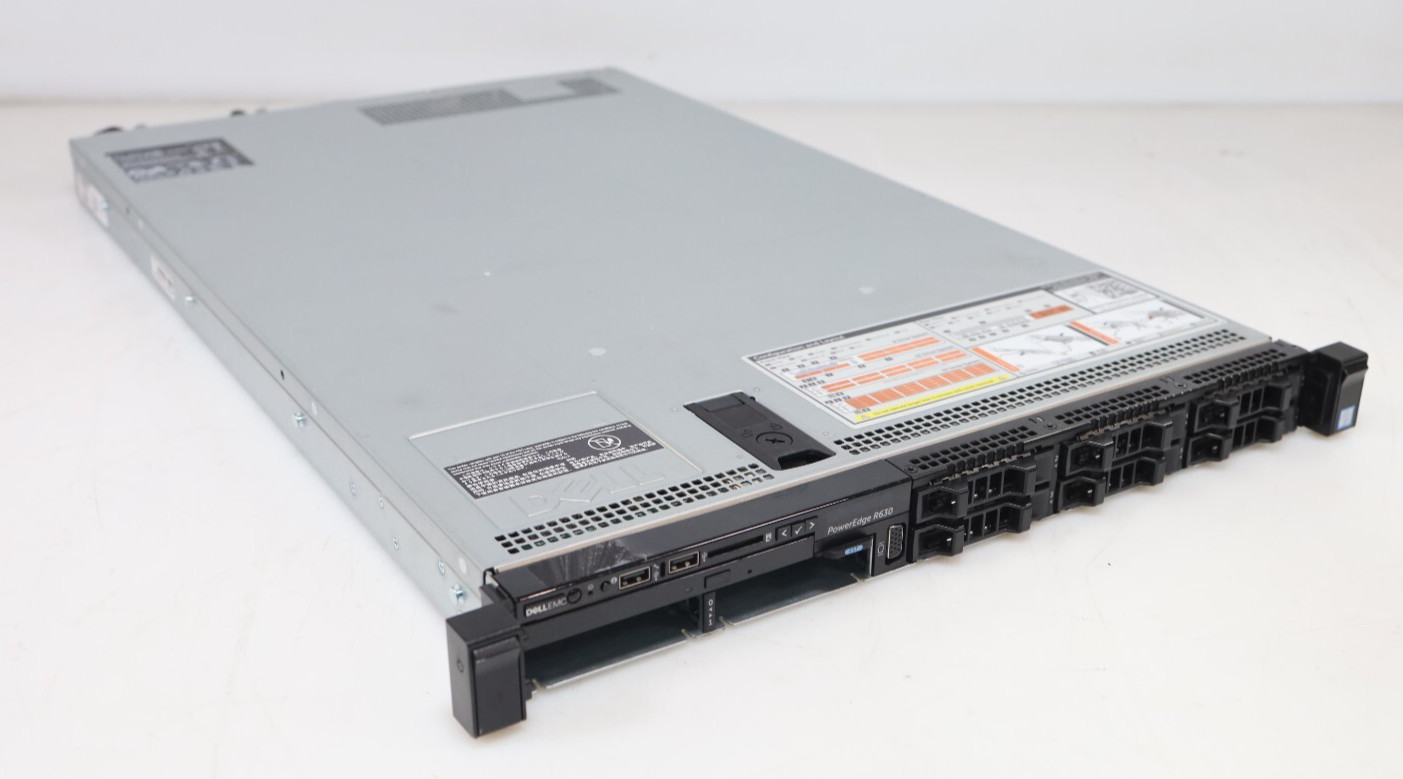 Dell PowerEdge R630 8-Bay 1U 2x Intel E5-2640 v4 128GB DDR4 PERC H730 No HDD