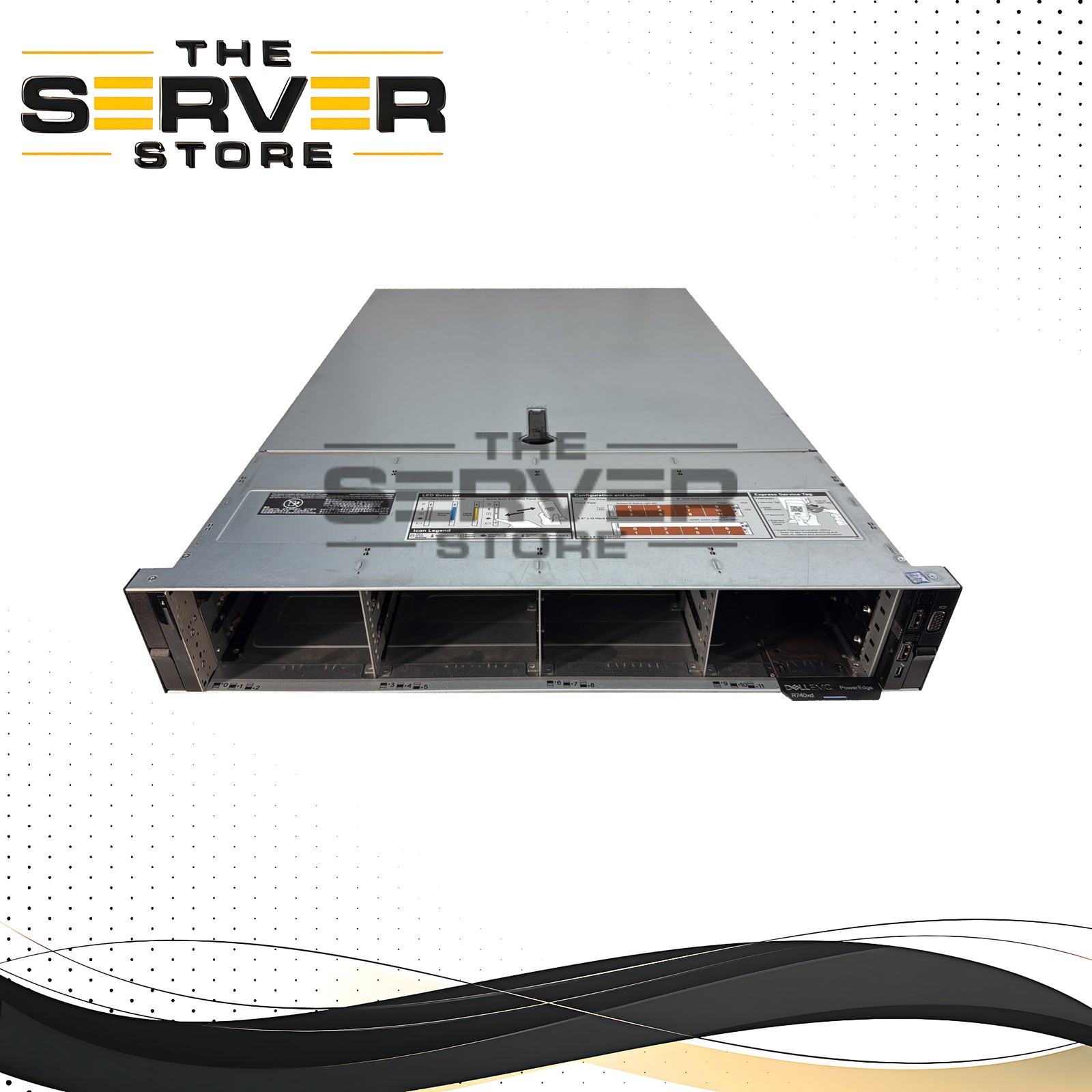 Dell R740xd 12x LFF w/ 4x SFF Flex Bay 2x Gold 6130 – Custom Server Wholesale