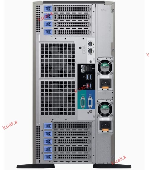 Dell PowerEdge T640 8X3.5″ Tower server + H330 RAID Card/ 750W PSUX2