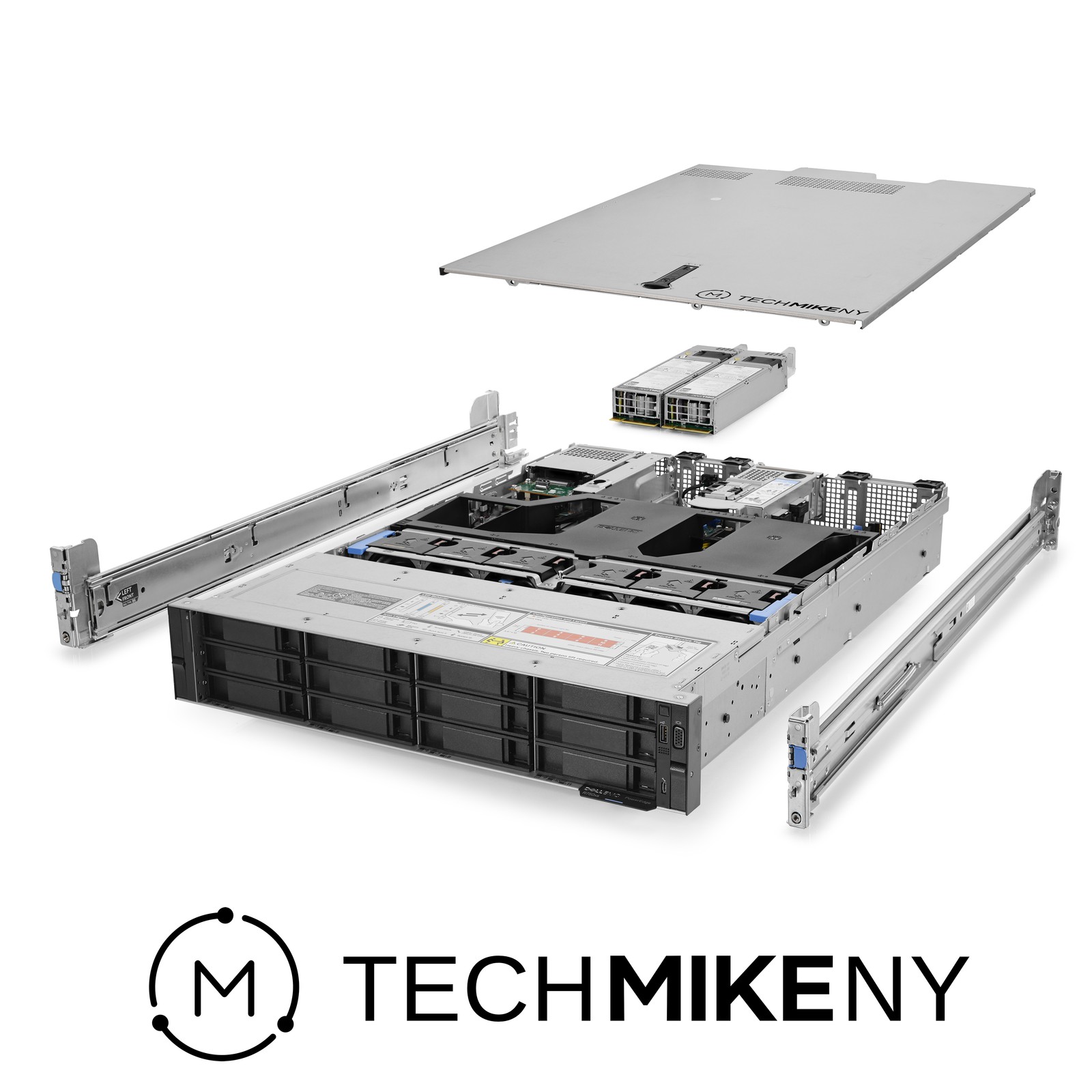 Dell PowerEdge R750xs Server 2.00Ghz 56-Core 512GB RAM 25.4TB Storage Rails