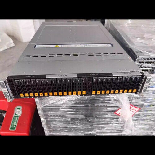 Supermicro 2029BT-HNTR Server 24X2.5″(16X NVME) With 2x 2090W PSU，10G NIC