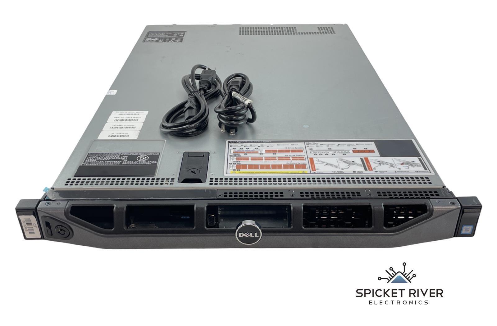 Dell PowerEdge R630 1x 2.60GHz 8-Core E5-2640v3 32GB RAM No HDDs 2x 750W H330