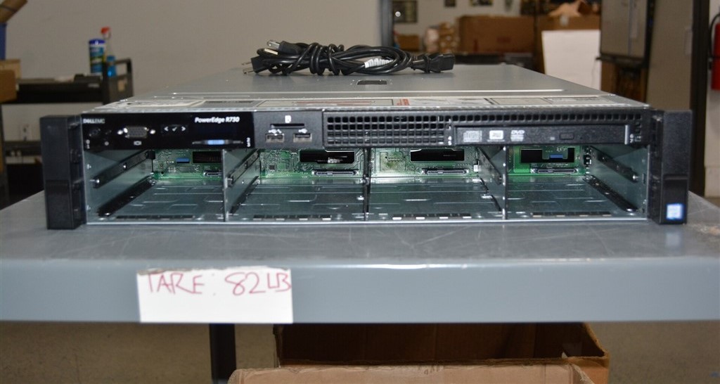 DELL POWEREDGE R730 8×3.5″ Rackmount Server 2*XEON E5-2650 v4 256GB SEE NOTES