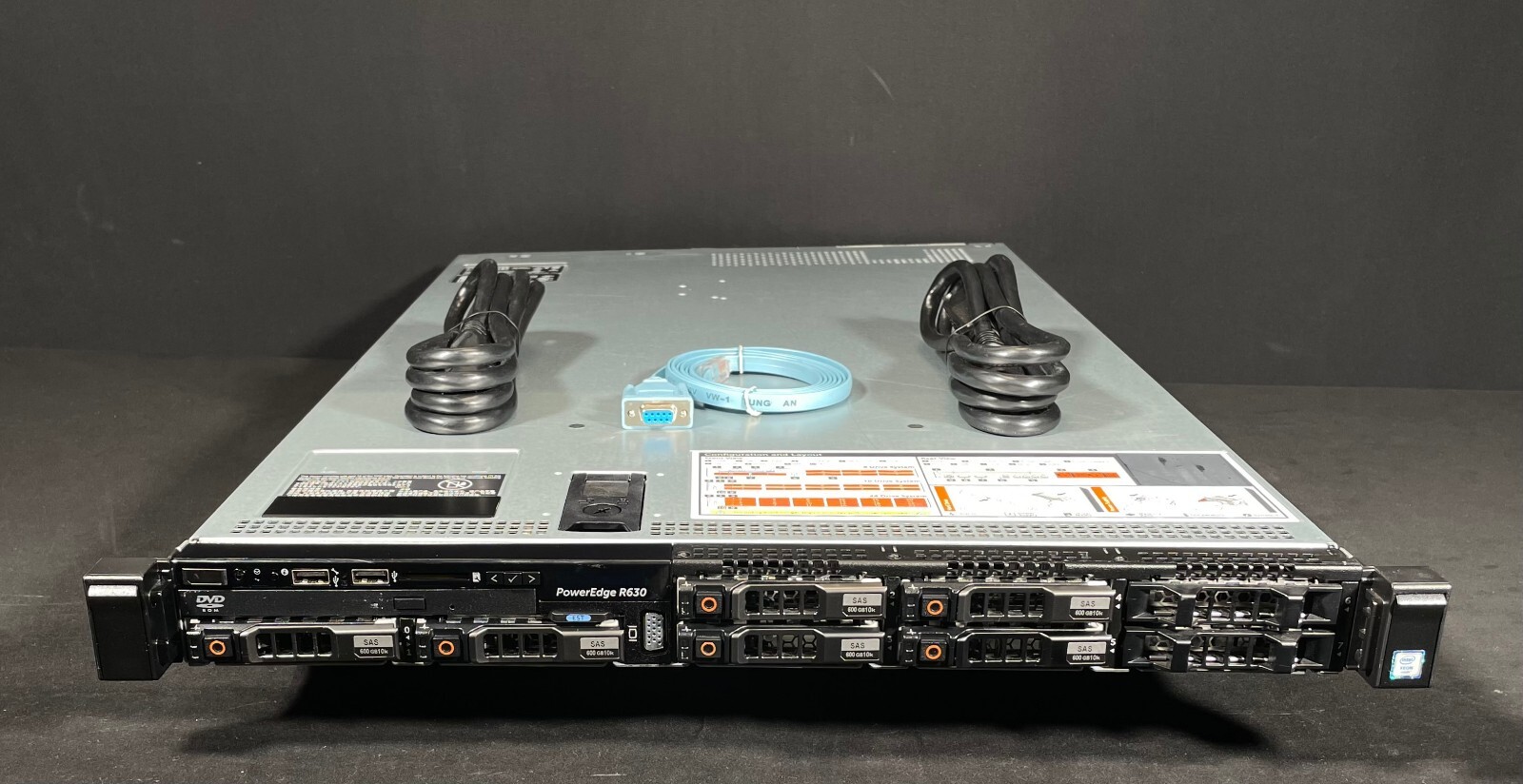 Dell PowerEdge R630 2x Xeon 2620 2.4 GHZ CPU/64GB RAM/6X 600GB 10K/2x 750W AC