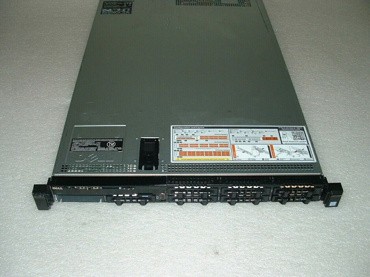 Dell Poweredge R630 Barebones 2x Heatsinks  H730p  Quad NIC  2x 750w