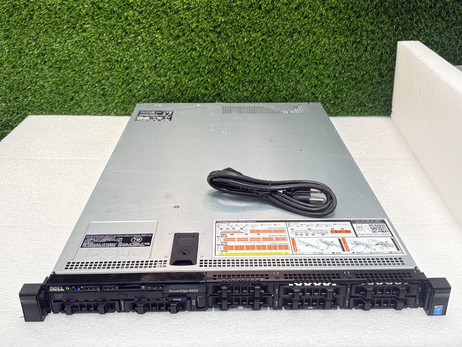 Pre Owned | Dell PowerEdge R630 Server w/ 2x Intel CPU 192gb RAM No SDD/HDD