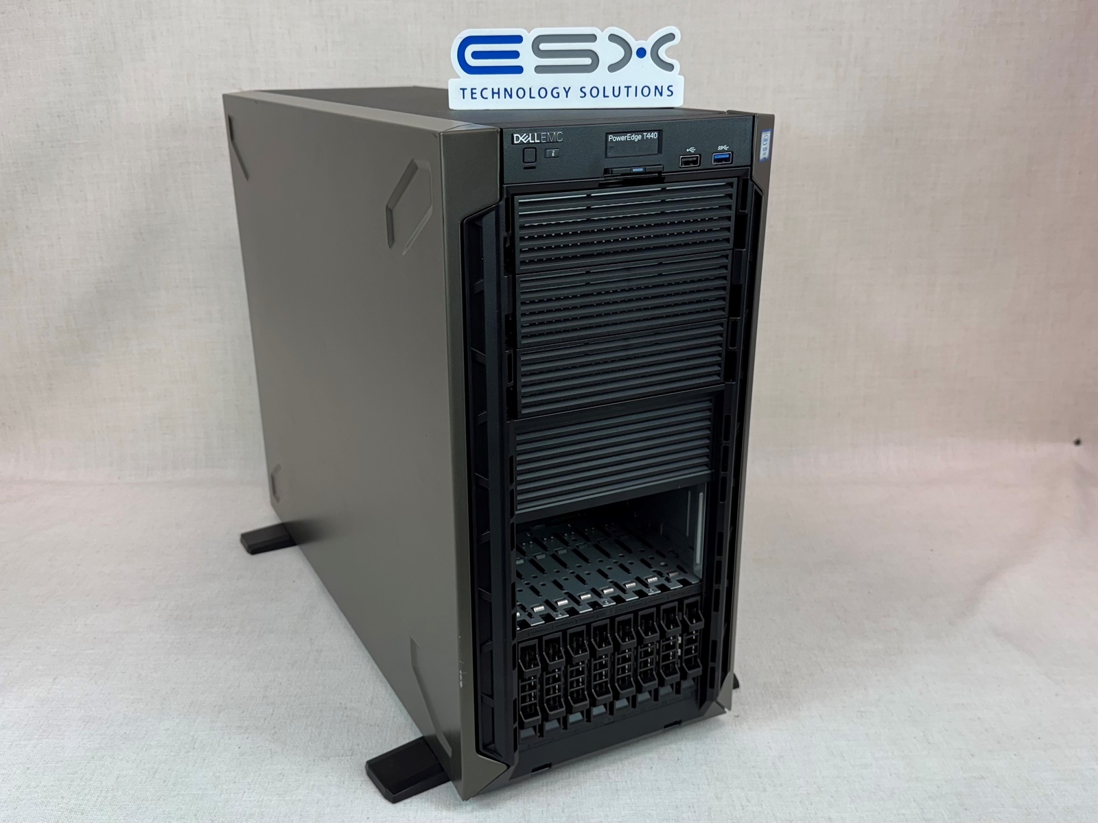 Dell PowerEdge T440 16x 2.5” Server – 1x 8C Gold 6134 3.2GHz, 64GB, PERC H730p