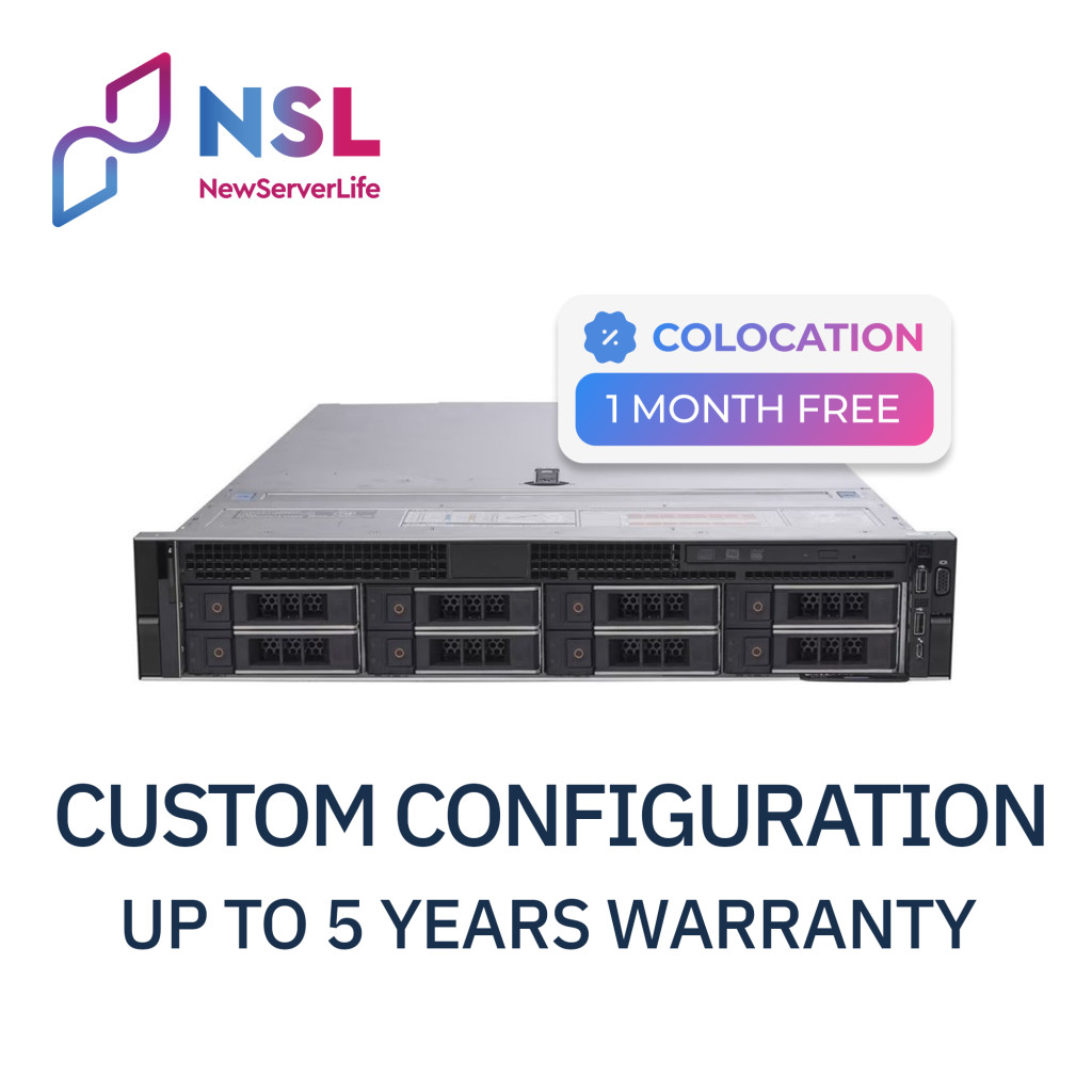 DELL R740 8LFF Bay 2x Gold 6152 2.1GHz 44 Cores 256GB DDR4 H730p 4x 1Gb RJ45