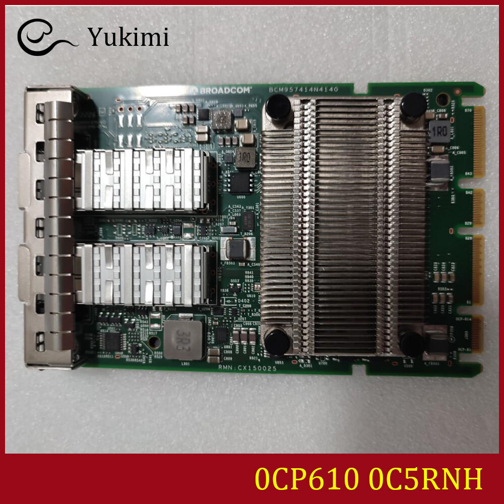 0CP610 FOR DELL PowerEdge R750 Double 10-Gigabit Network Card Without Modules