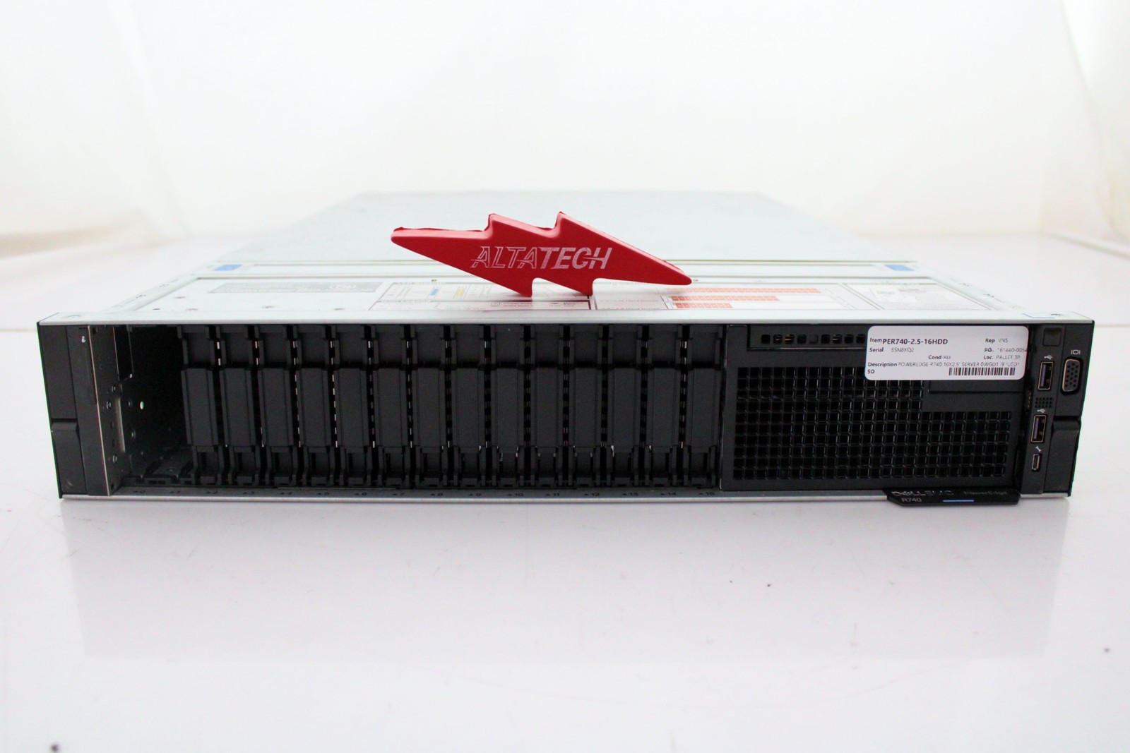 Dell PowerEdge R740 16X2.5′ CTO Server | Chassis w/ System Board