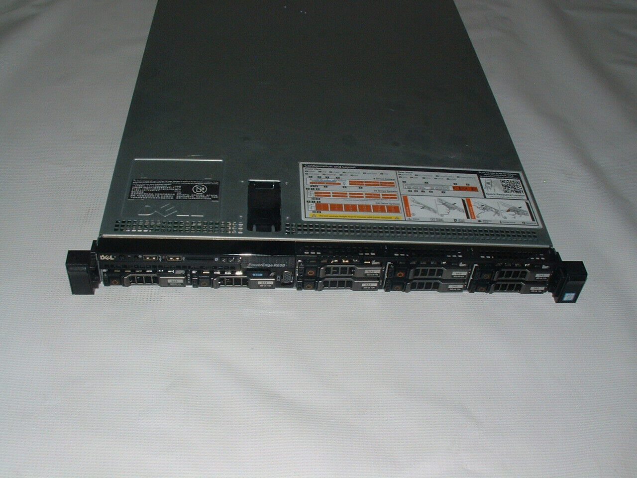 Dell Poweredge R630 2x E5-2698 v3 2.3ghz 32-Cores  128gb  H730 8x Trays  2x 750w