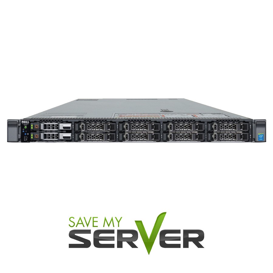 Dell PowerEdge R630 Server | 2x E5-2650 V3 = 20 Cores | 16GB | H330 | 2x Trays