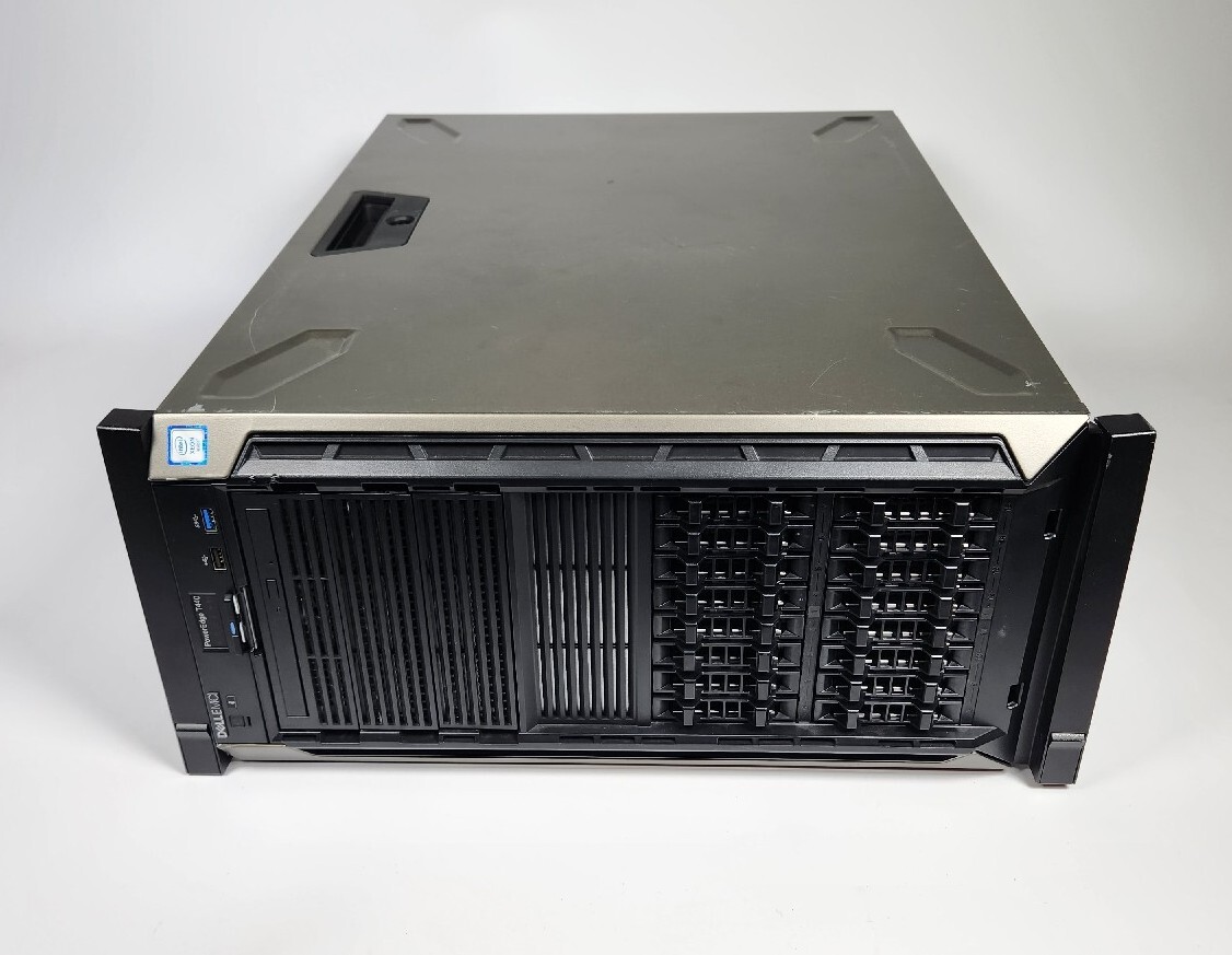DELL PowerEdge T440 2x 4110 8C 64Gb 2x 240GB SSD 14x 1TB H730 16x 2.5″ rackmount
