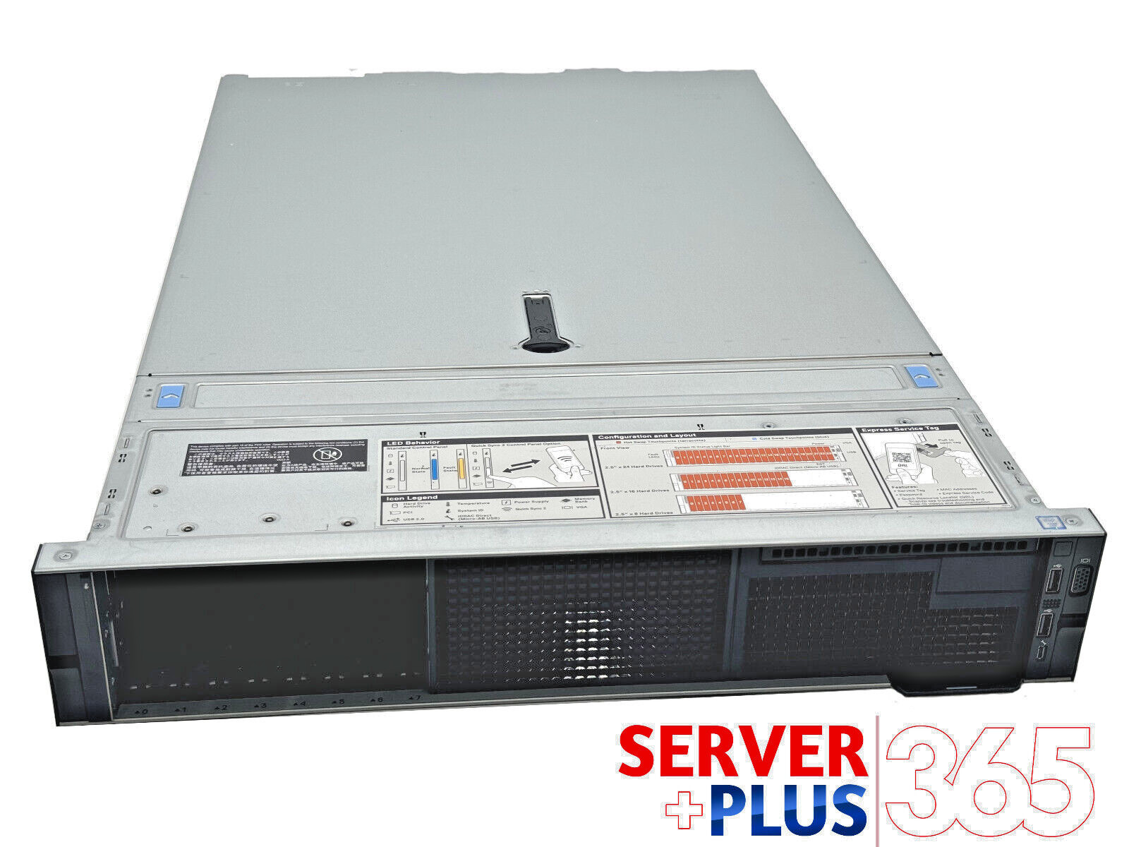 Dell PowerEdge R740 Server, 2x Xeon Gold 6152 22Core , 128GB – 768GB, 1.92TB SSD