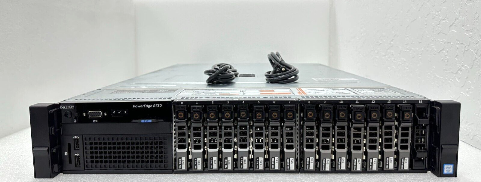 Dell PowerEdge R730 16bay | 2x INTEL E5-2603v4 1.70GHz | 128GB DDR4 RAM | 2x PSU