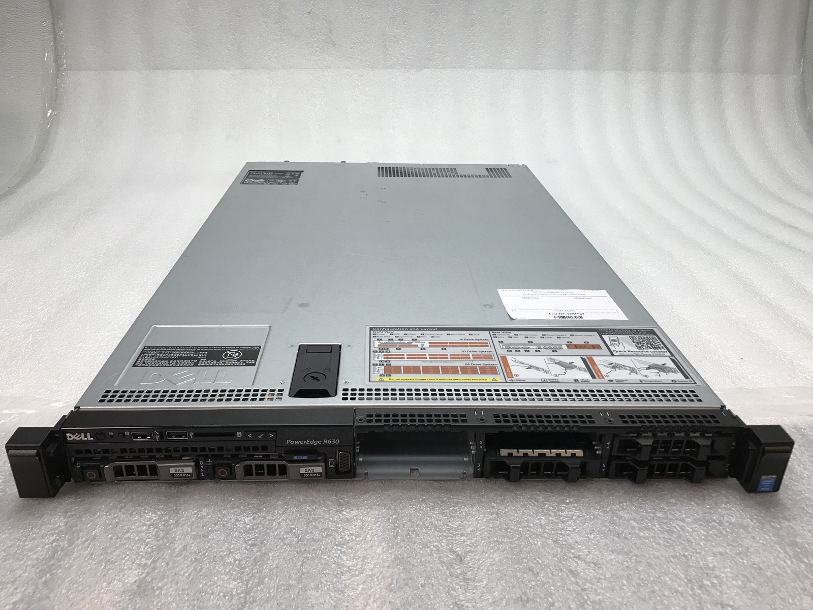 Dell PowerEdge R630 Server 2x Xeon E5-2637 v3 8 Cores @ 3.5Ghz 48GB RAM NO HDD