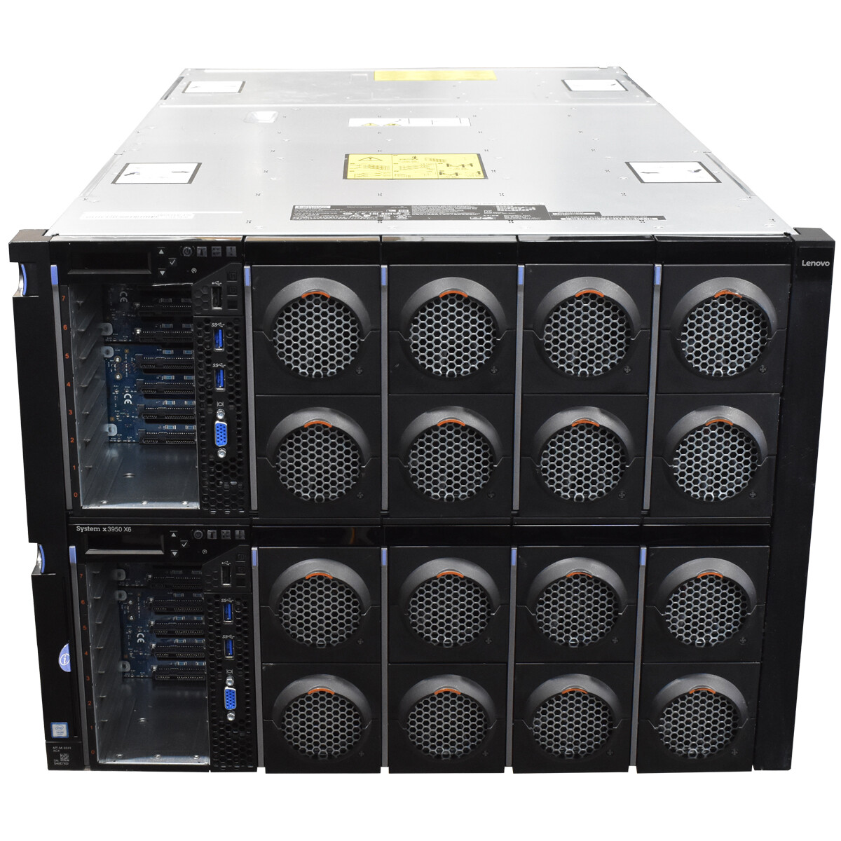 Lenovo X3950 X6 Server 8x Xeon E7-8880 v4 22-Core CPU 0GB RAM 16x SFF 2.5″