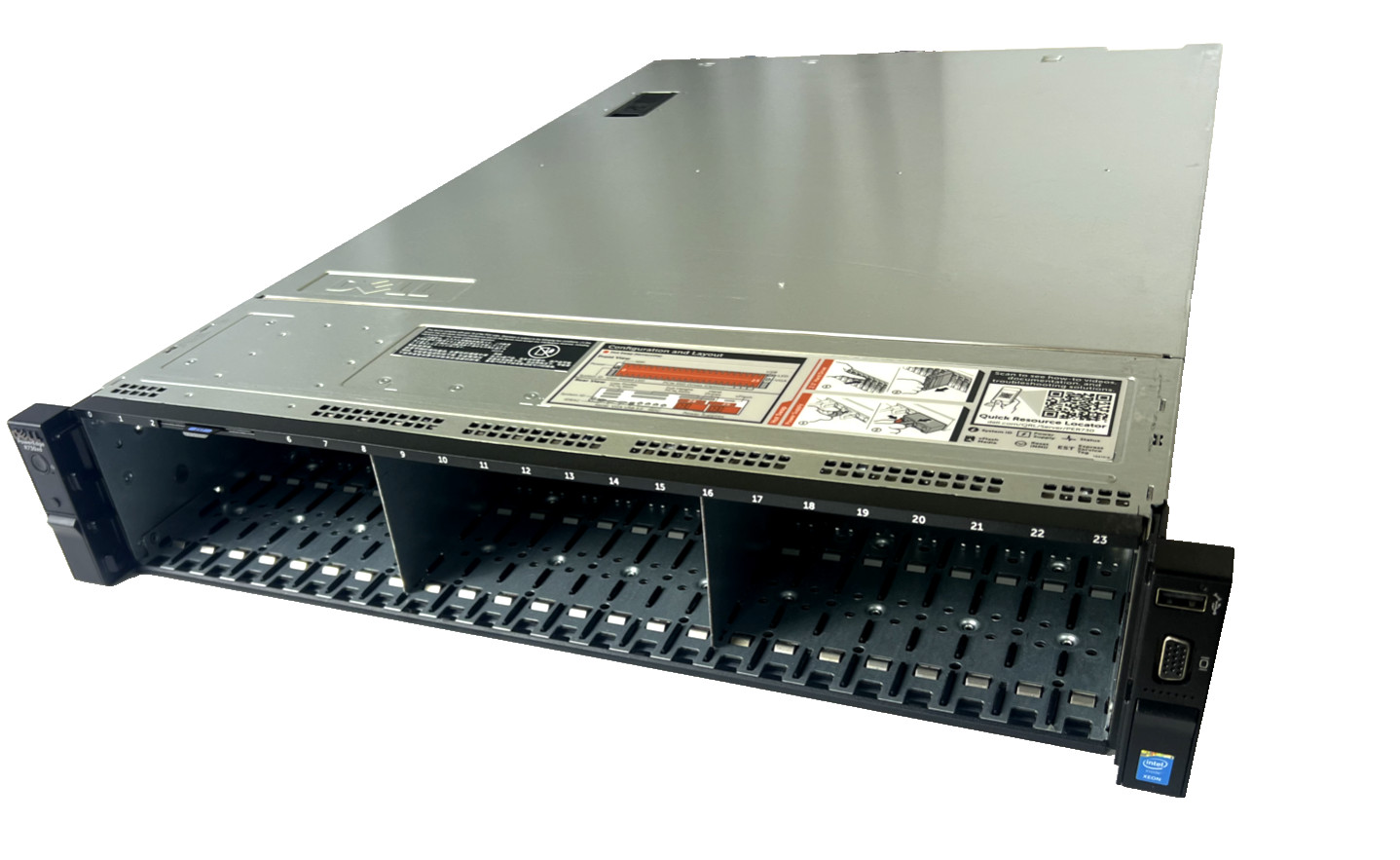 Dell PowerEdge R730xd 24SFF 2x E5-2660 v3 @2.6GHz, 384GB RAM,  H730P,  2x 1100w