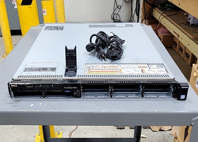 DELL POWEREDGE R630 8×2.5″ Rack Server 2* INTEL XEON E5-2640 V4 65GB SEE NOTES