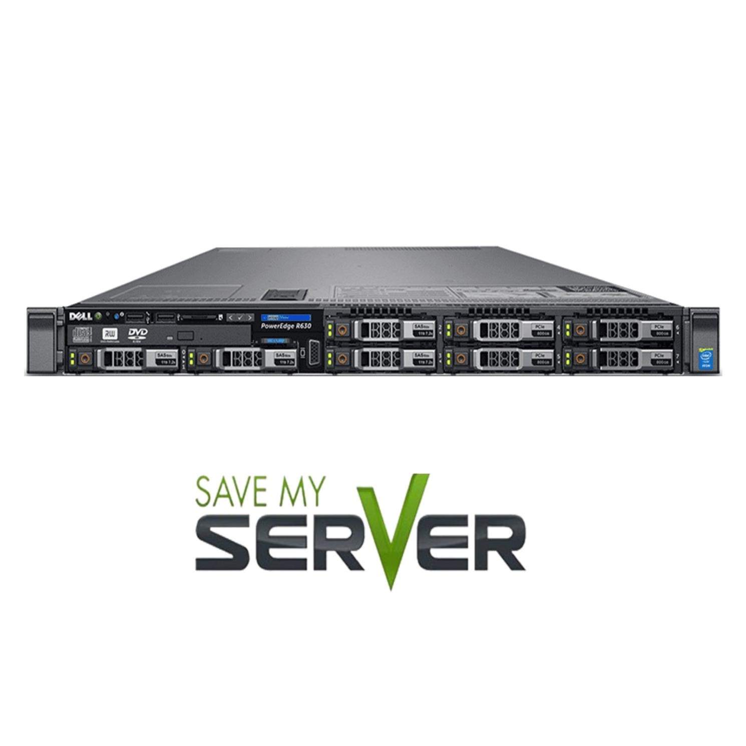 Dell PowerEdge R630 Server | 2x E5-2699 V4= 44 Core | 730p |Choose | RAM/ Drive