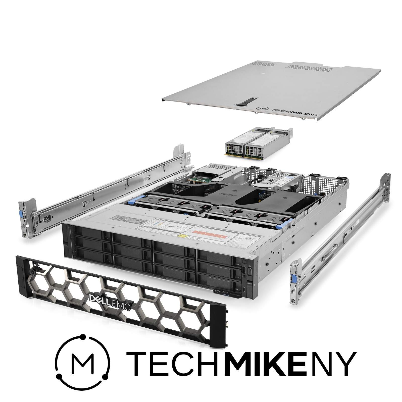 Dell PowerEdge R750xs Server 2x Gold 6330 2.00Ghz 56-Core 1.0TB RAM 2x 12TB SAS