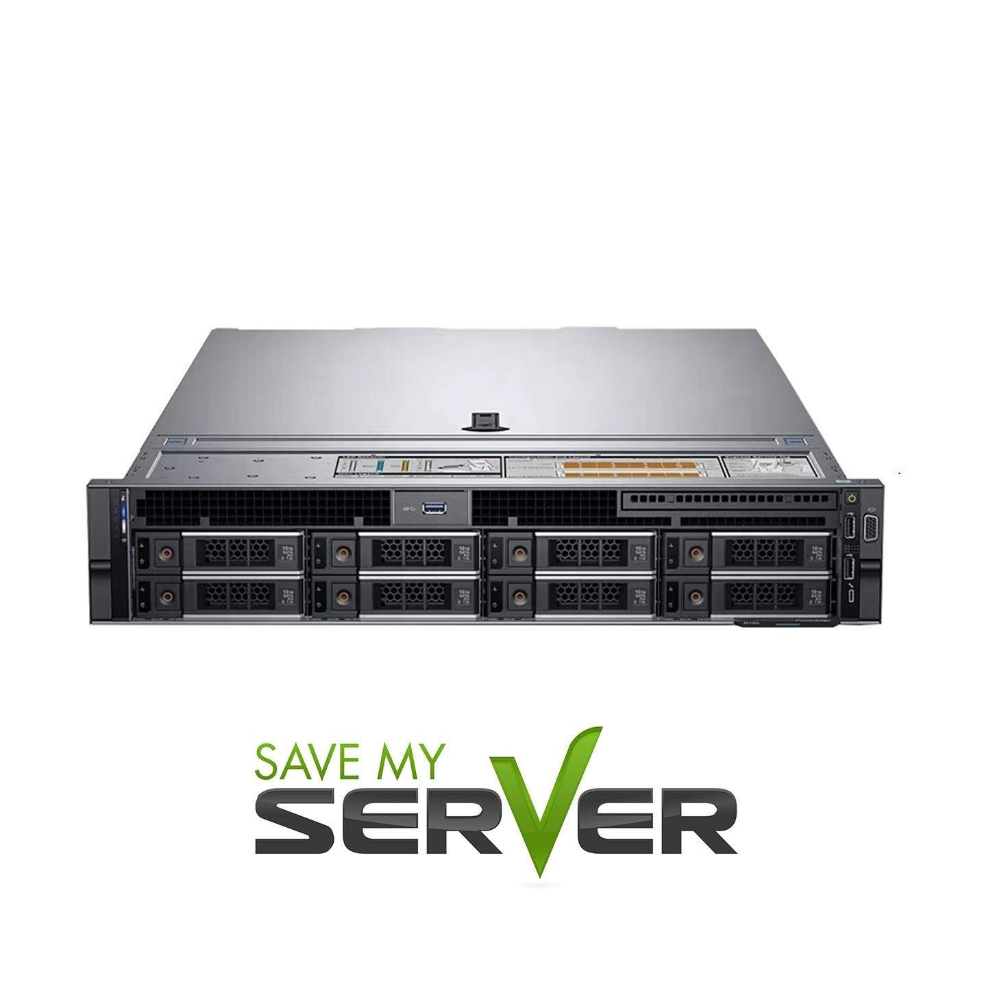 Dell PowerEdge R740 Server | 2x Gold 6138= 40 Cores | H730P | Choose RAM/ Drives