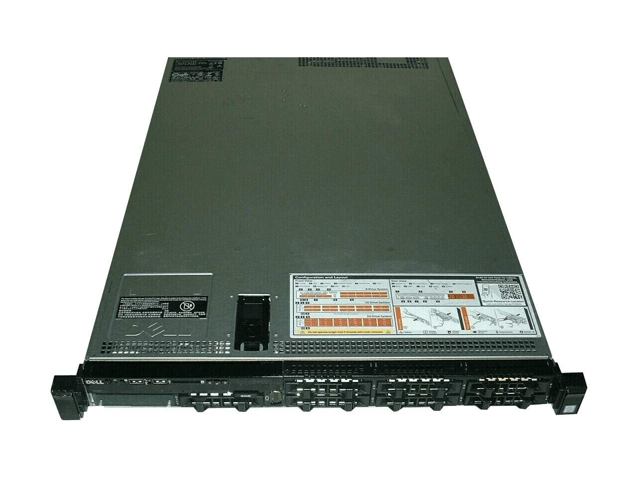Dell Poweredge R630 2x Xeon E5-2680 v4 2.4ghz 28-Cores 64gb H730 10G SFP 4xTrays