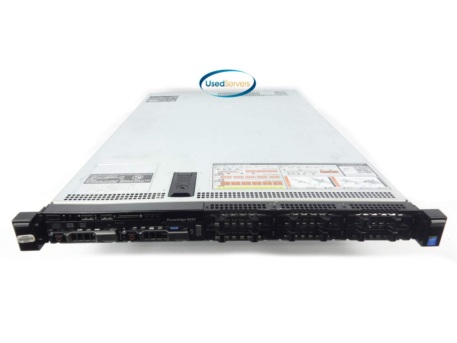 Dell R630 8SFF 2xE5-2660v4 2GHZ=8Cores 64GB 2x900GB 10K SAS 2x750W