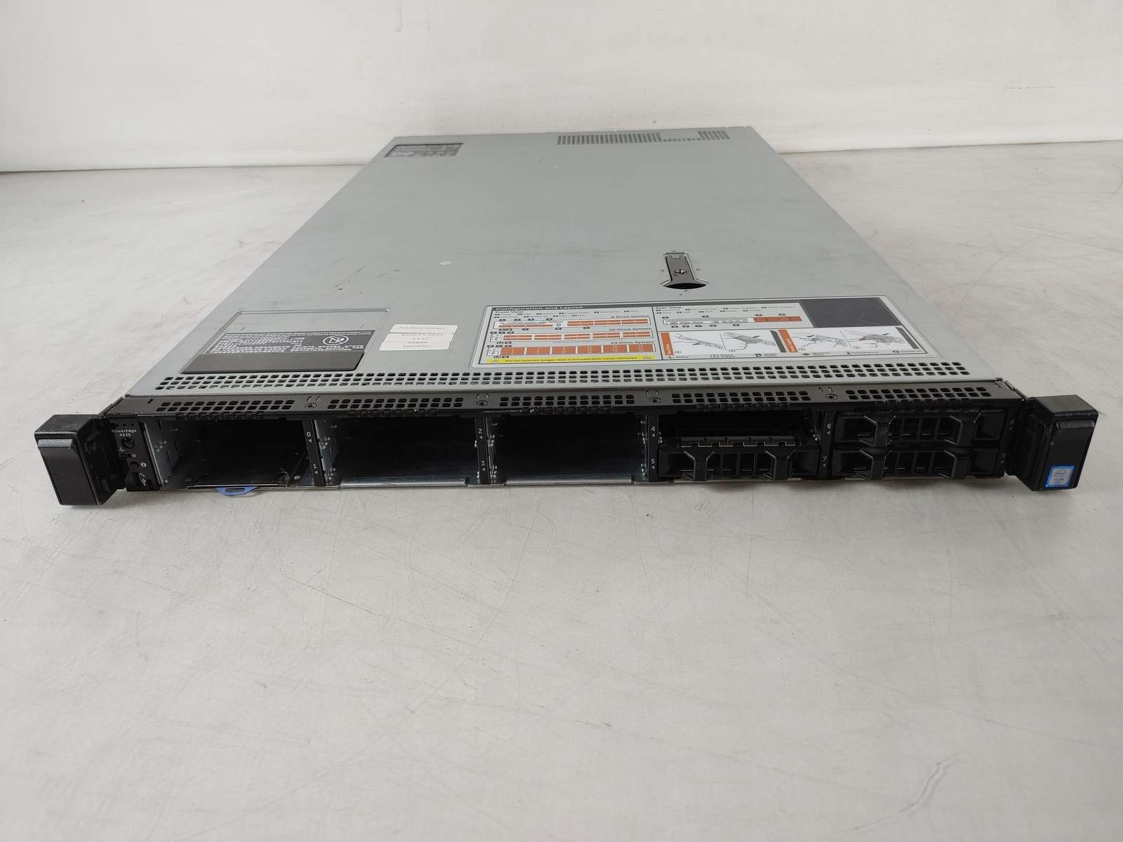 Dell PowerEdge R630 Xeon E5-2620 v3 128 GB DDR4 1U Storage Node No Drives/No OS