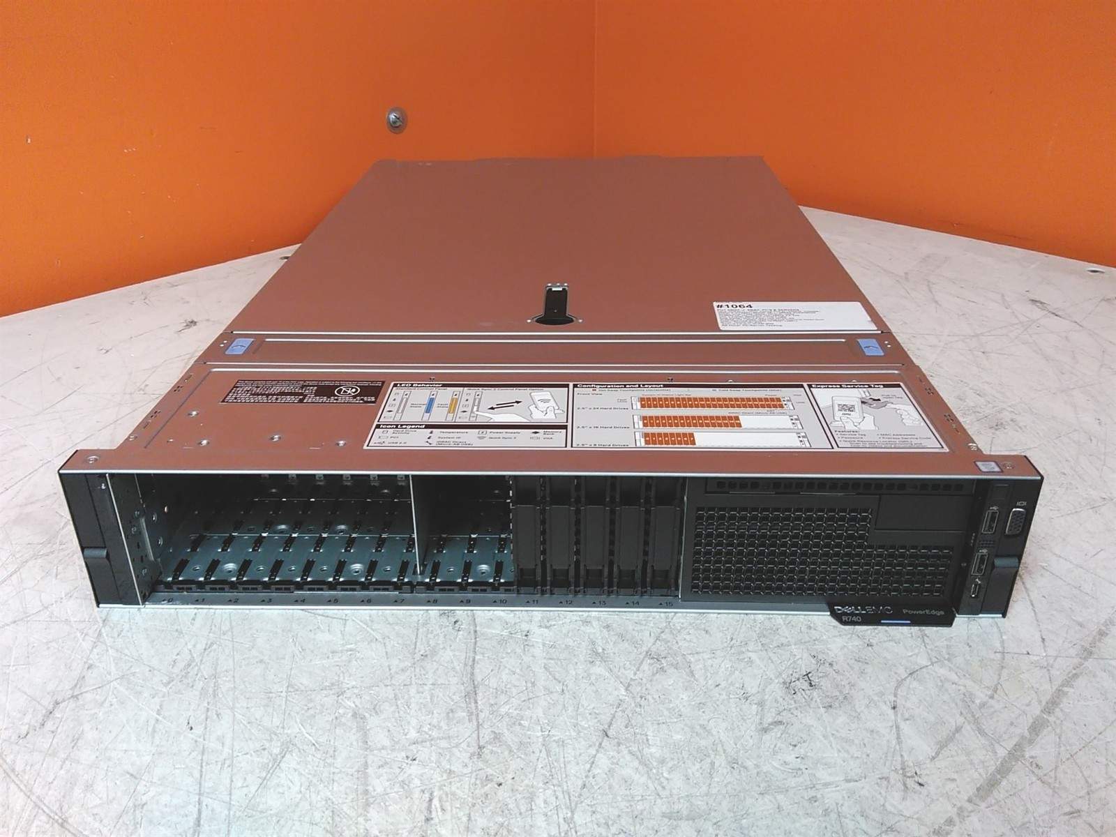 Dell PowerEdge R740 Server 2x Intel Xeon Gold 6130 2.1GHz 640GB Perc H740P Mini
