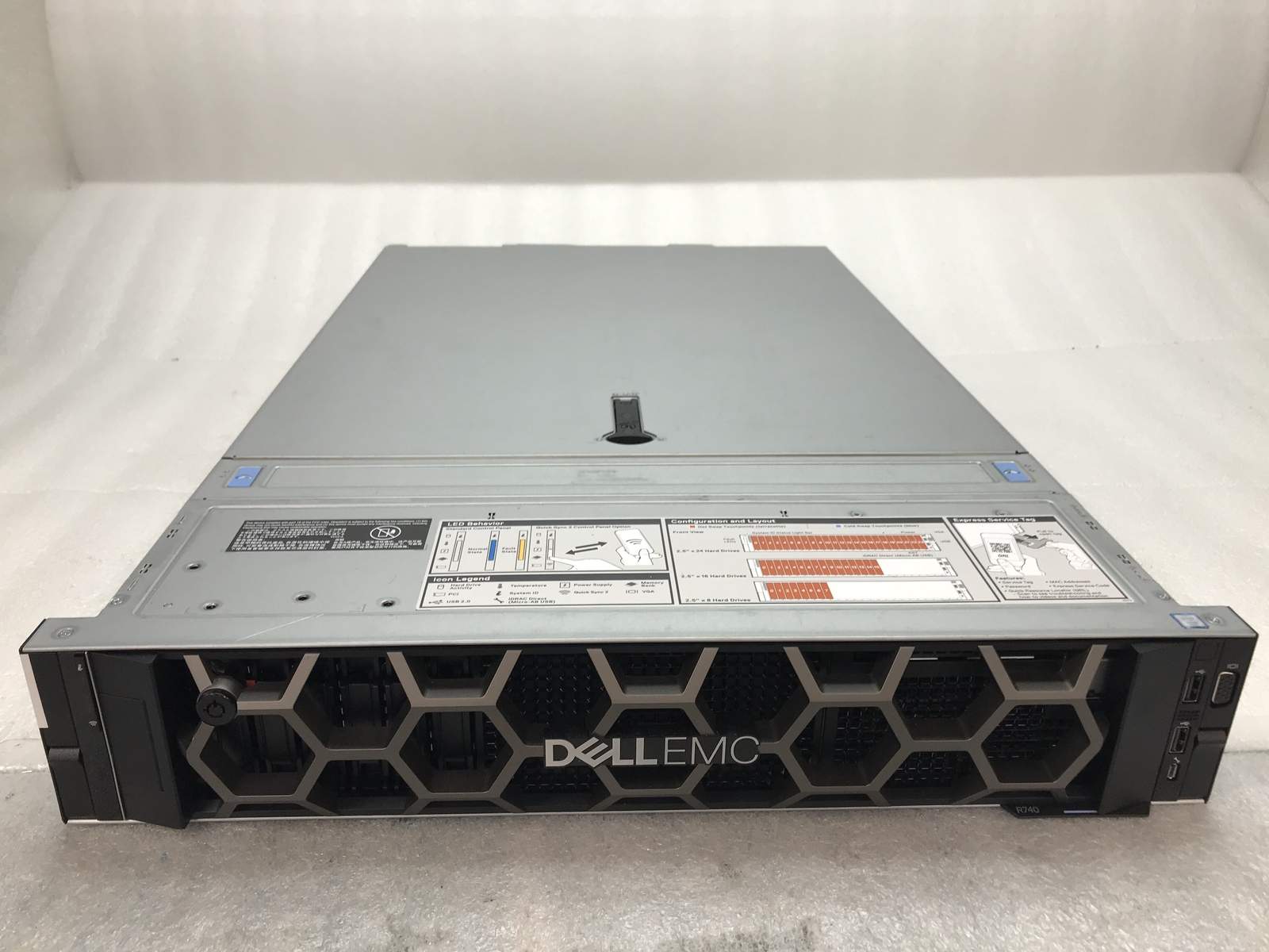 Dell PowerEdge R740 2x Intel Xeon Gold 6130 2.1GHz 384GB RAM NO HDD