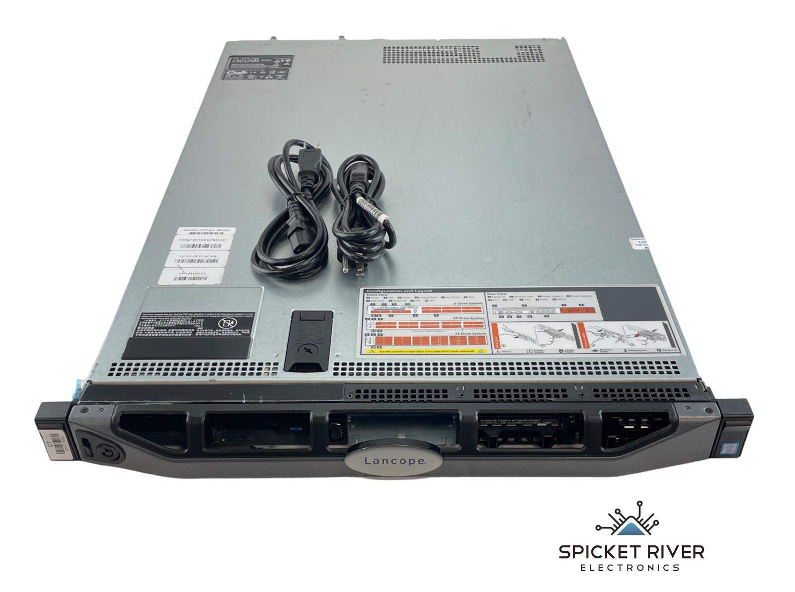 Dell PowerEdge R630 2x 14-Core 2.3GHz Xeon E5-2695v3 128GB RAM No HDD H730 Mini