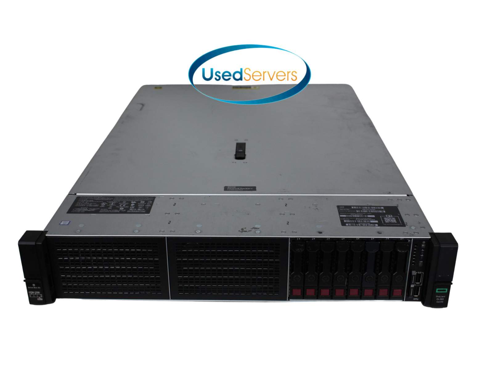HPE Proliant DL380 G10 2xGold 6240 2.6GHZ=36Cores 768GB 8×1.2TB 12G SAS P408i-a