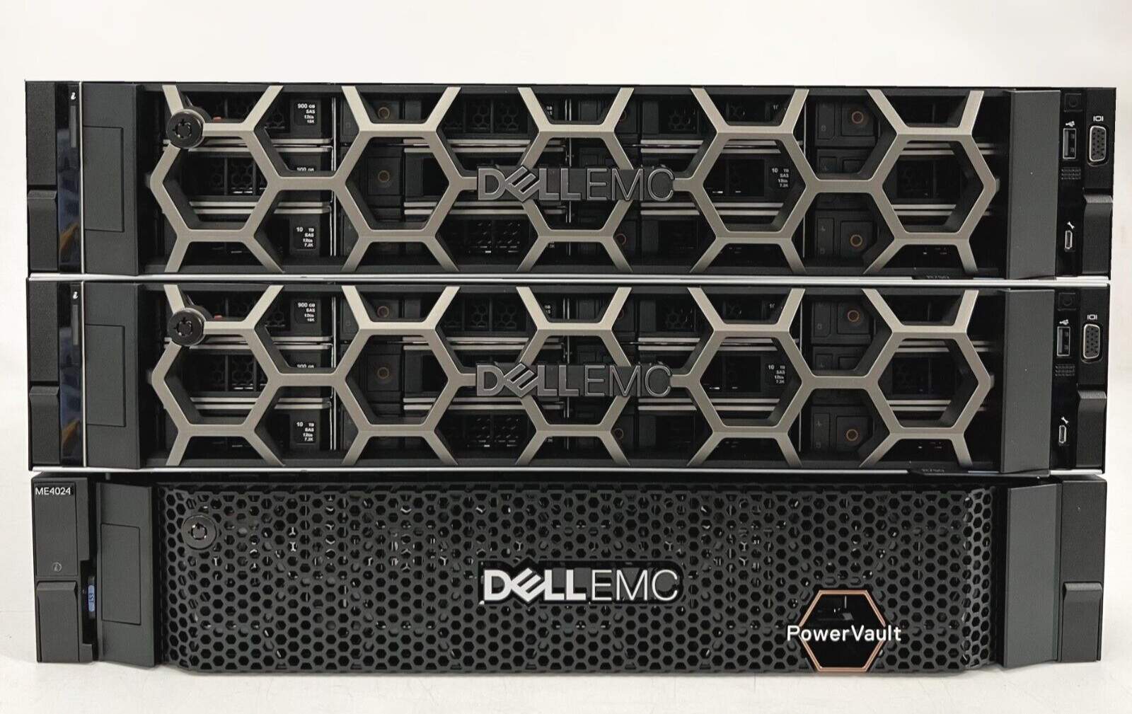 Dell PowerVault ME4024 2x R750 14.4TB 10K SAS 112-Core 512GB DAS Configuration