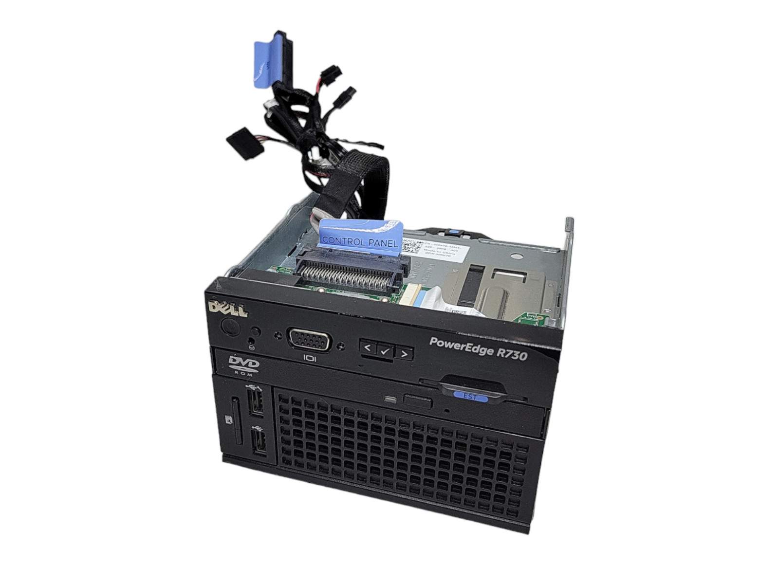 Dell PowerEdge R730 Server Front I/O Power Panel Module w/ Cables 04RK7R