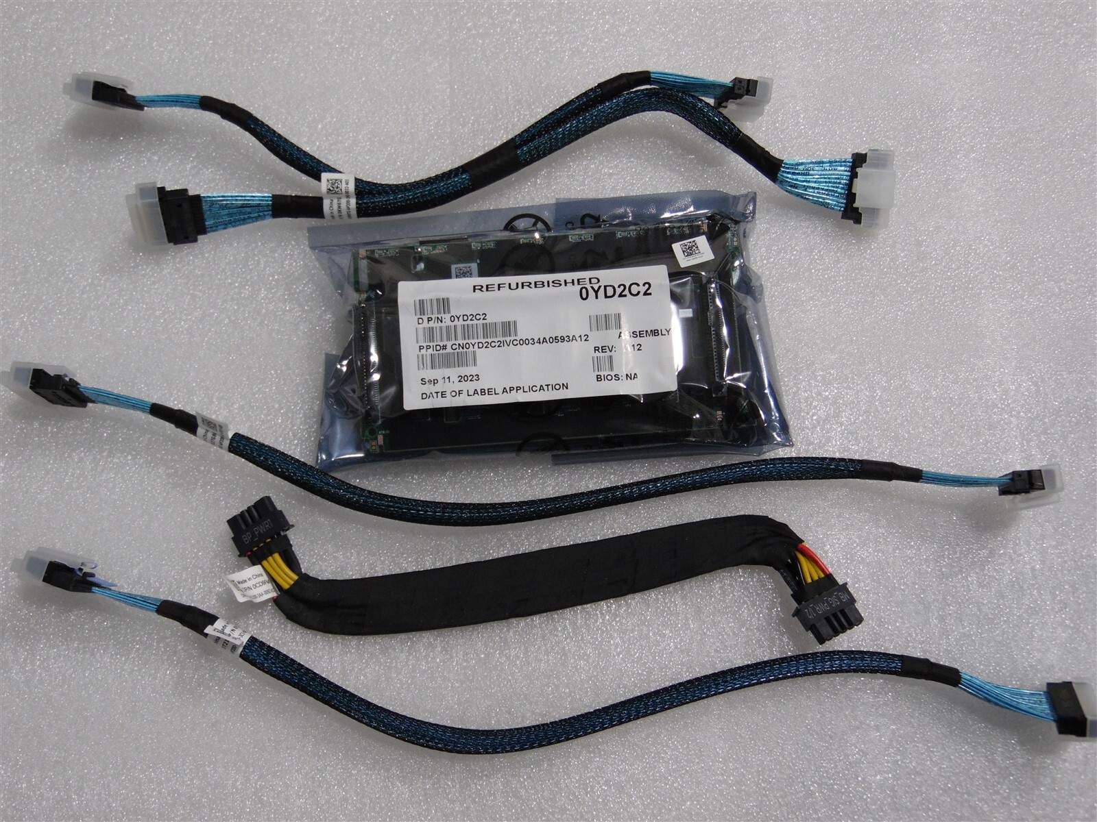 DELL EMC POWEREDGE R750 SERVER 8 BAY U.2 NVME BACKPLANE 8-15 KIT YD2C2 8DJ9J KIT