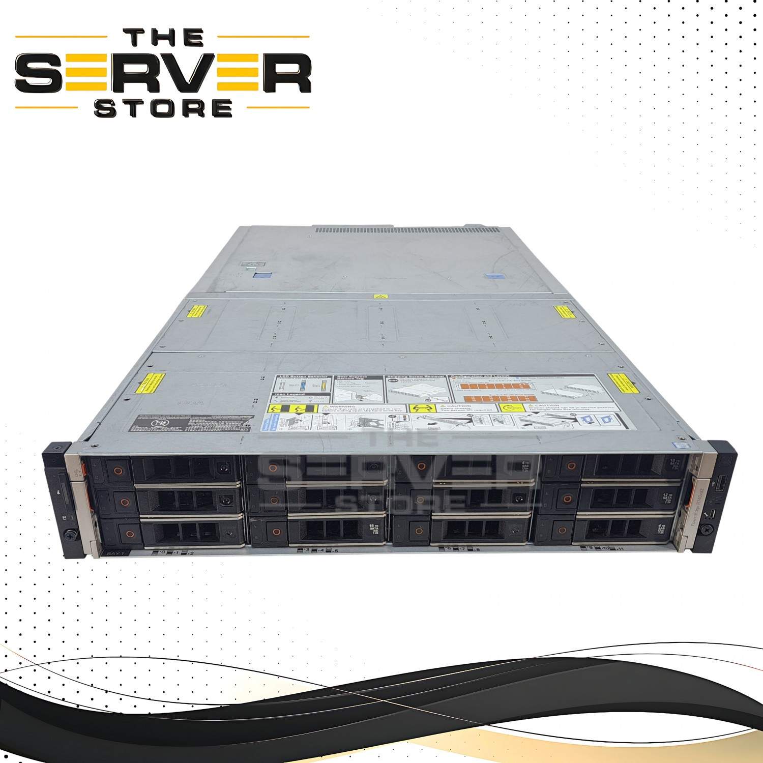 Dell PowerEdge R740xd2 24LFF 2x Silver 4110 256GB PERC H740p 6x 12TB Tesla T4