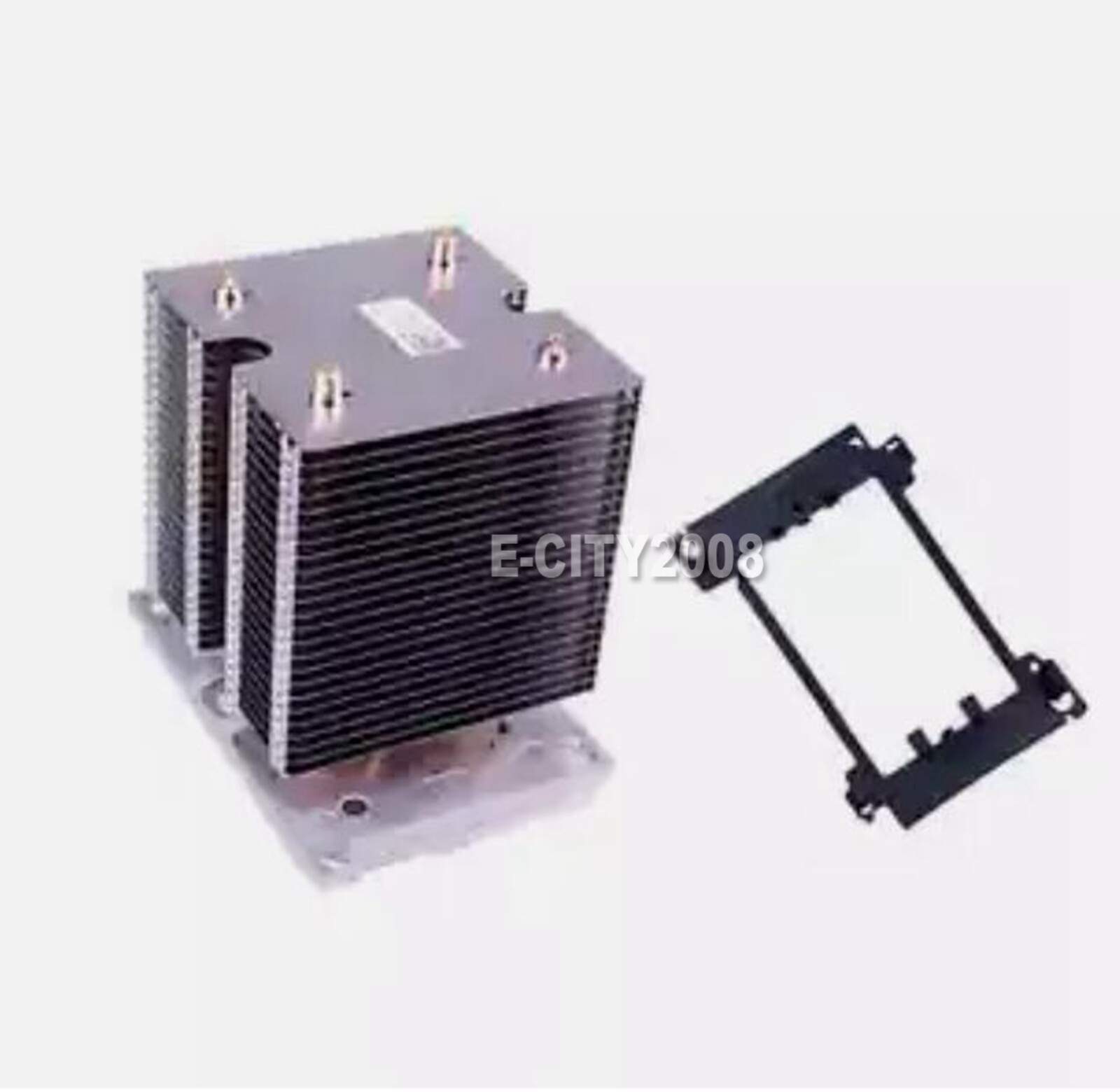 Dell PowerEdge T440 T640 CPU Heatsink 0489KP With Black Plastic Bracket 489KP