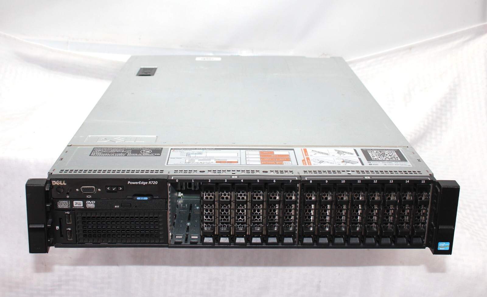 Dell E14S PowerEdge R720 2.5″ Rackmount Server- No HDD