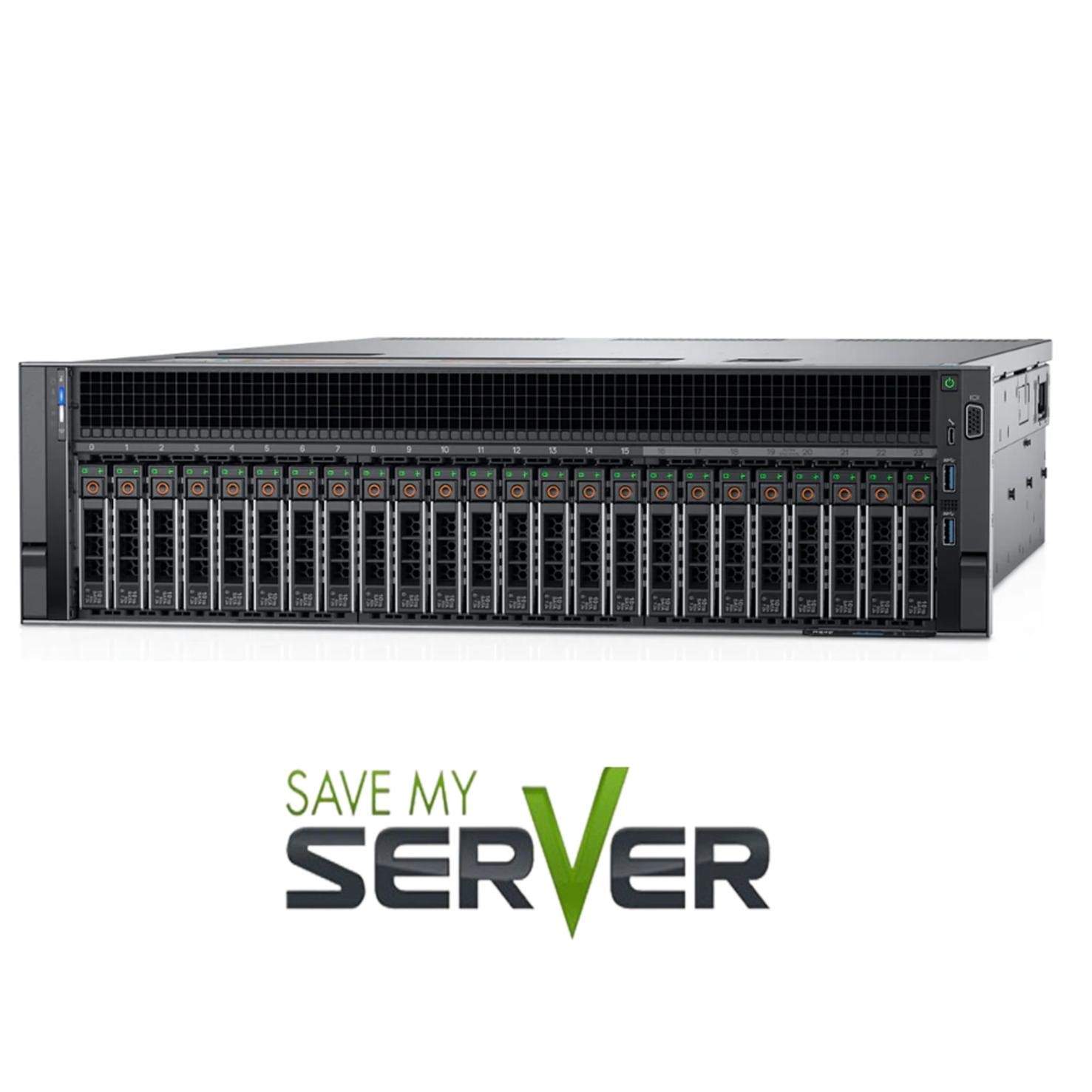 Dell PowerEdge R940 Server | 4x Gold 6248=80 Cores | H730P | Choose RAM/ Drives