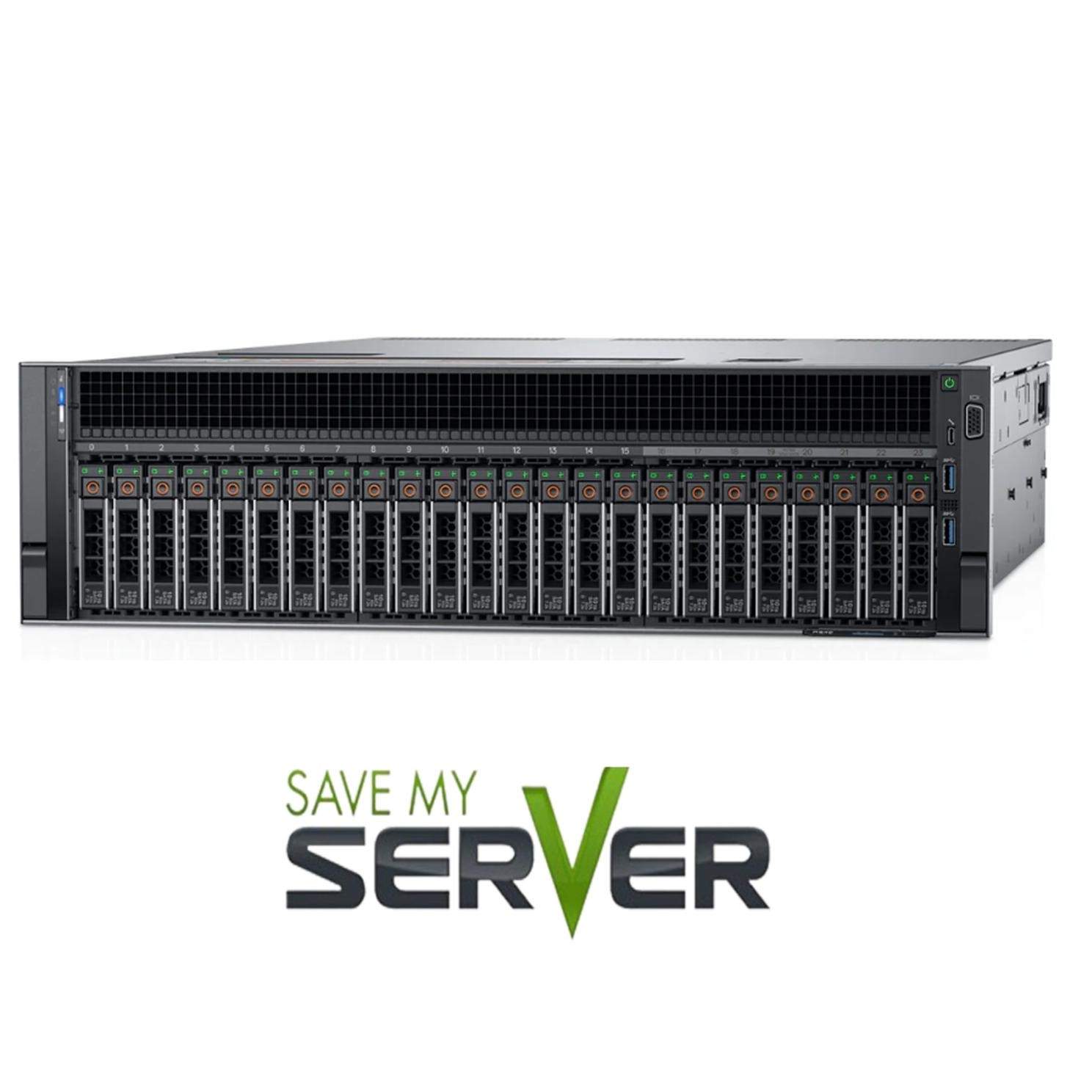 Dell PowerEdge R940 Server | 4x Gold 6234=32 Cores | H740p | Choose RAM/ Drives