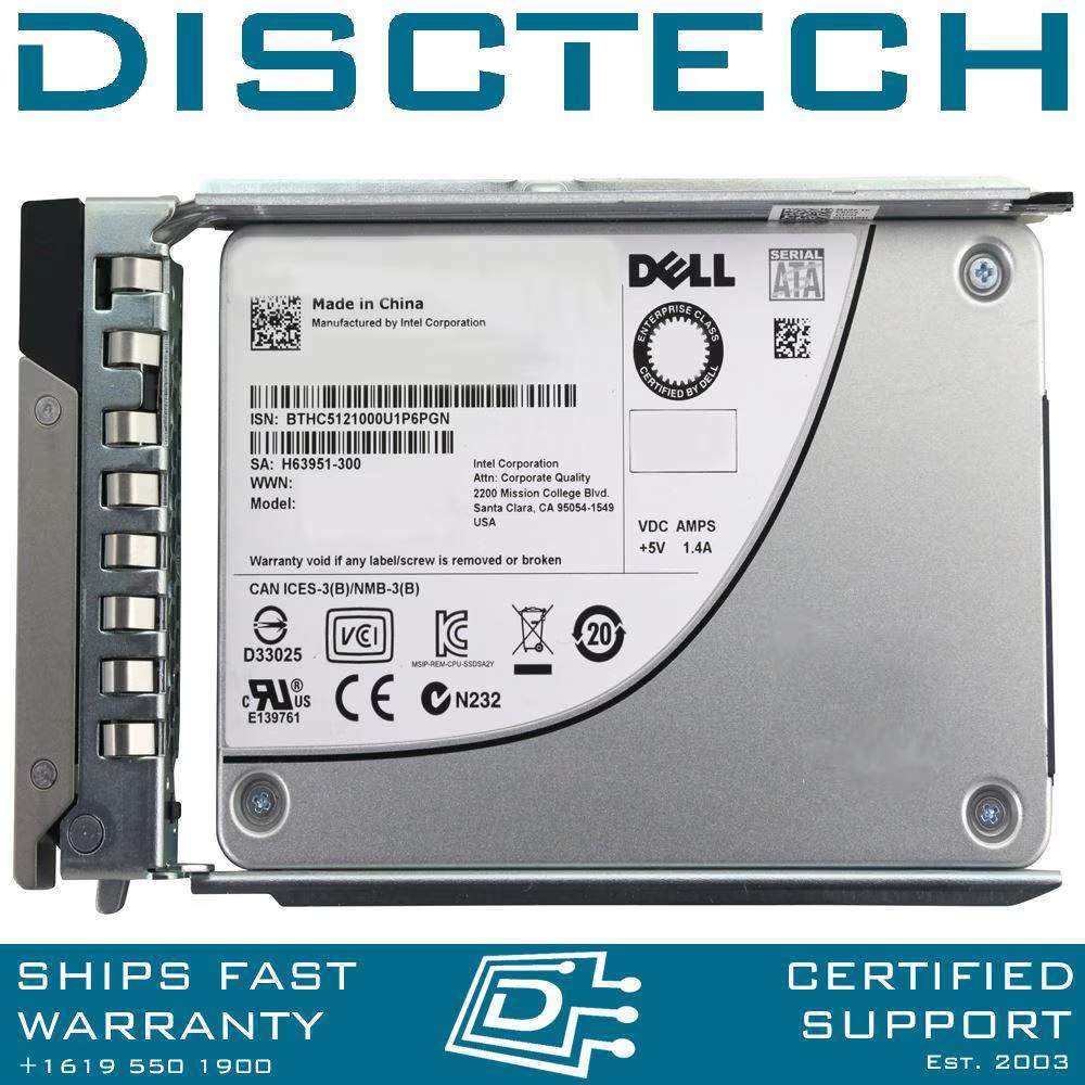Dell 345-BCHP 3.2TB SAS 12Gbps 2.5 Inch Mixed Use SSD For Poweredge R750xa