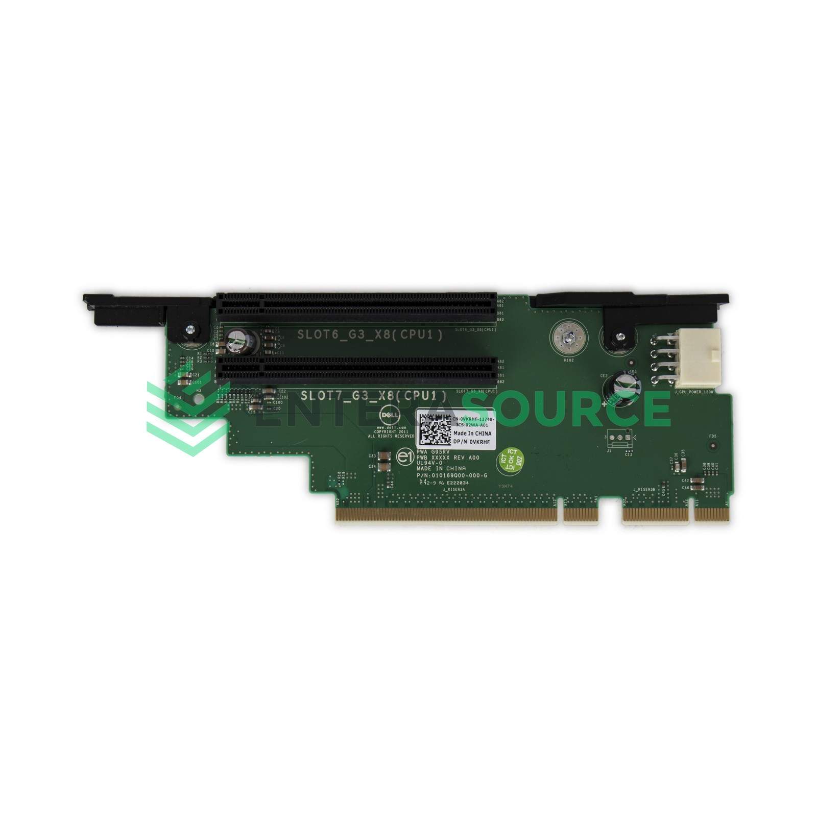 Dell VKRHF PowerEdge R720 PCIe Riser 3 Card