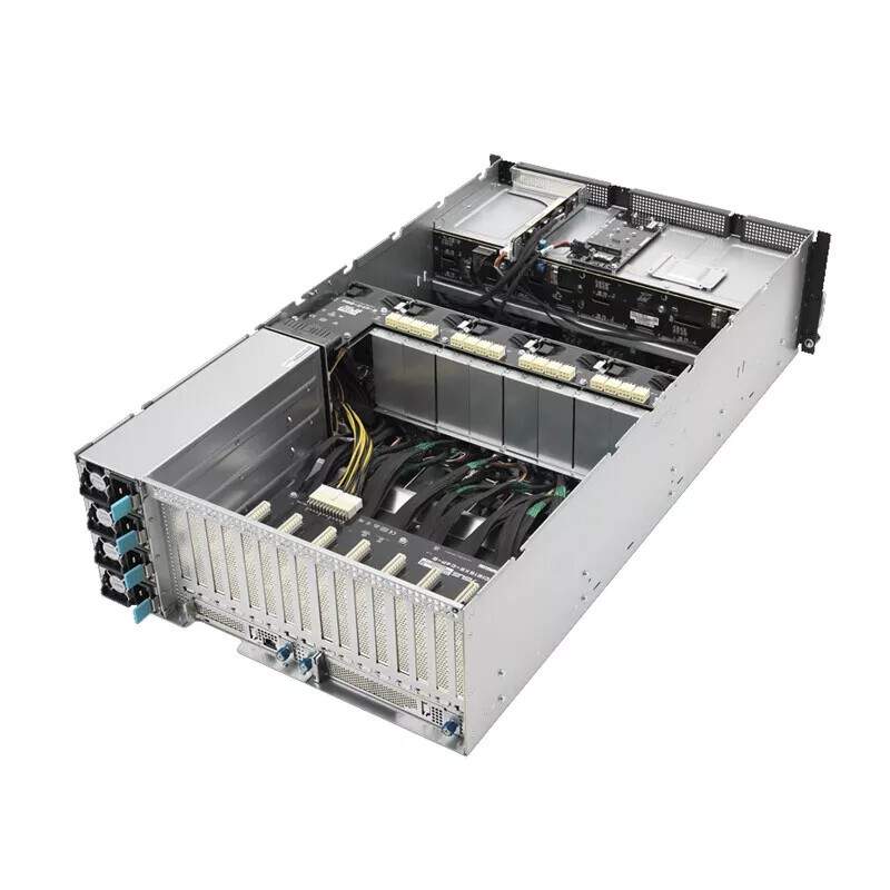 ASUS ESC8000A-E11 8 GPU Server With 2x AMD EPYC 7B12 128GB RAM 4x 1TB SSD 2200W